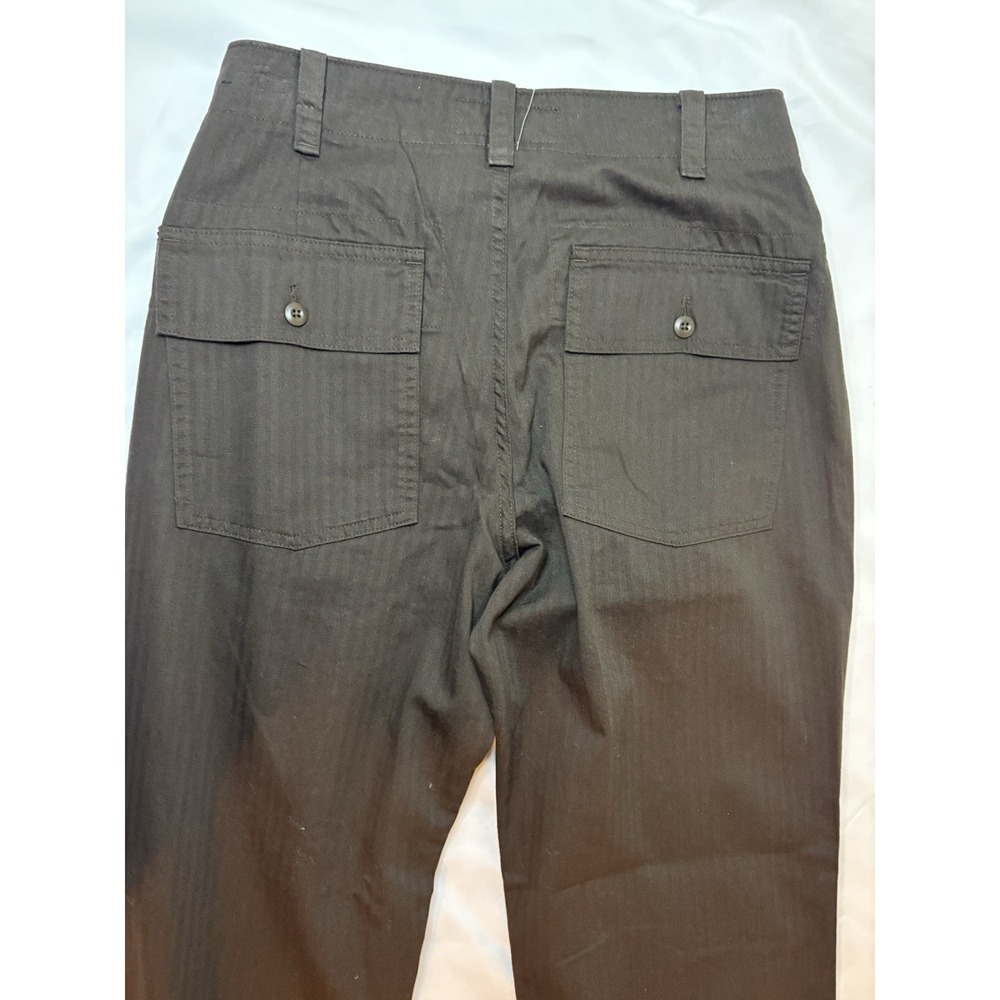 Abercrombie And Fitch Men's Loose Trousers Dark Brown -28W/30L - Picture 9 of 14